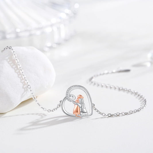 L'Étreinte Éternelle | Bracelet réglable chien