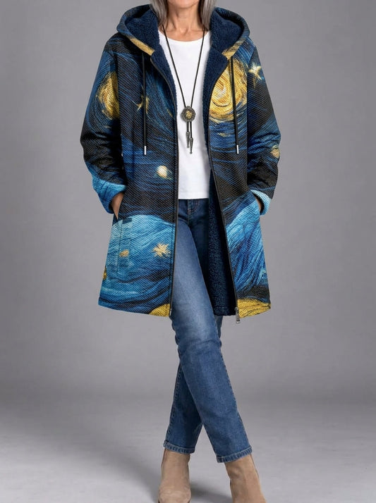 Sybille | Manteau en maille artistique