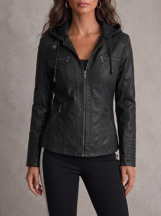 Murielle | Veste en cuir résistante et élégante