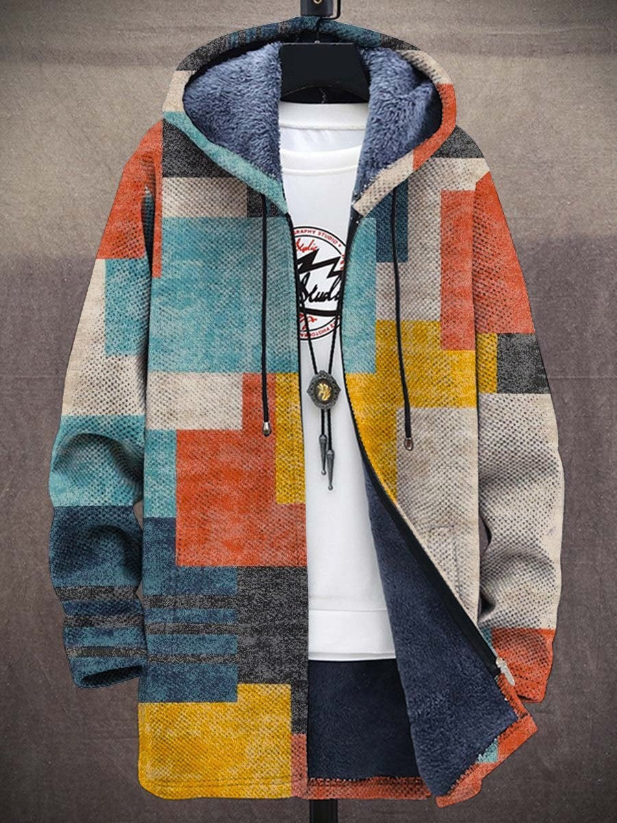 Ingrid | Manteau en maille artistique