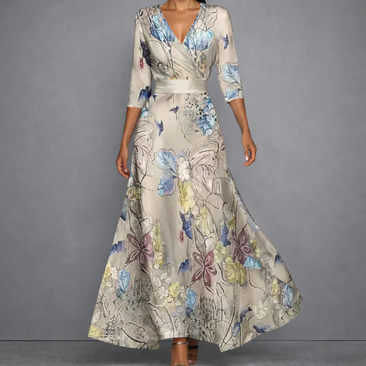 Carla | Robe florale élégante