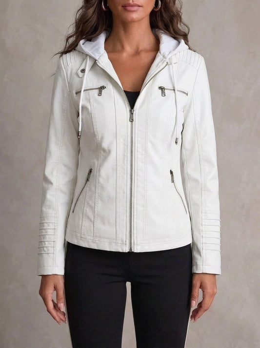 Lysiane | Veste en cuir résistante et élégante