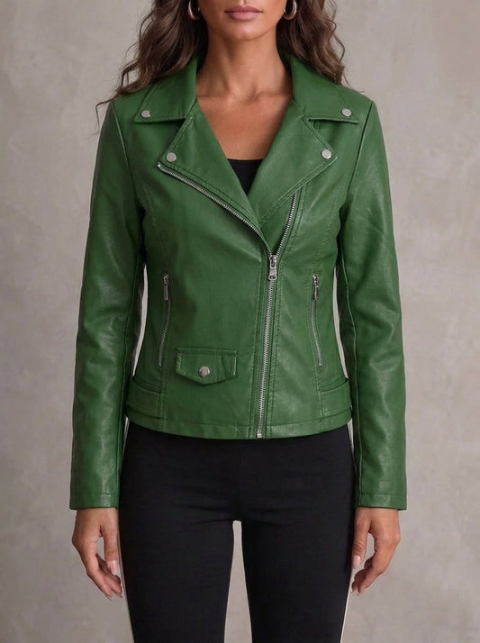 Jocelyne | Veste en cuir résistante et élégante