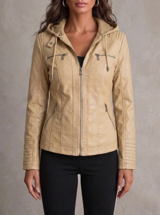 Édith | Veste en cuir résistante et élégante