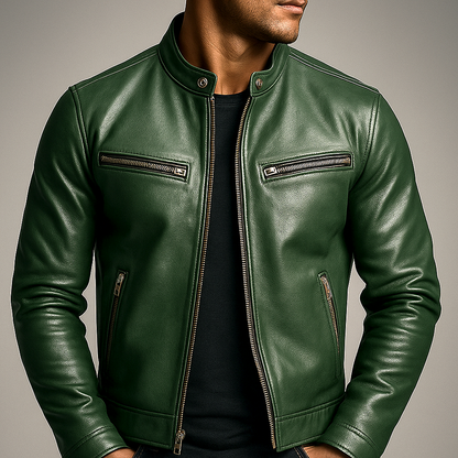 Guy | Blouson vintage effet cuir