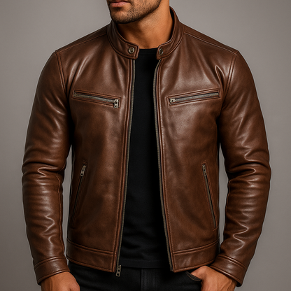 Guy | Blouson vintage effet cuir