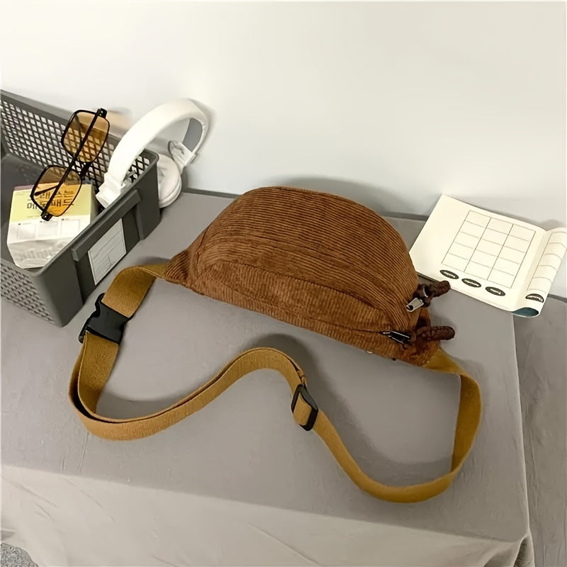 Petra | Bolso de Hombro Terciopelo de Canalé
