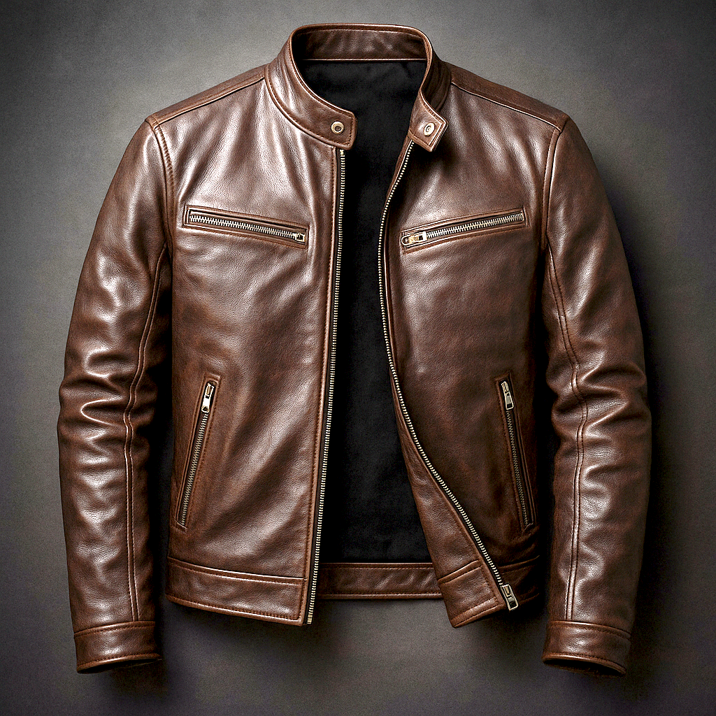 Guy | Blouson vintage effet cuir