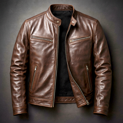 Guy | Blouson vintage effet cuir
