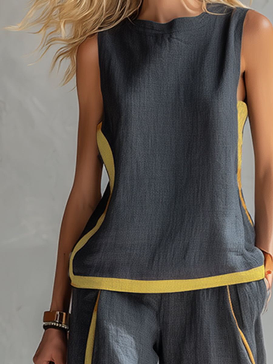 Leila | Conjunto Lino Elegante™