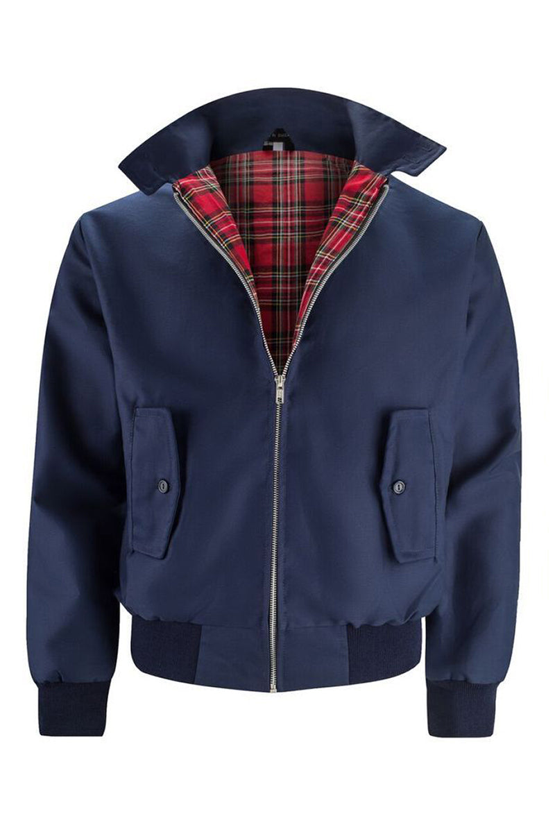 Hugo | Veste Harrington doublure tartan