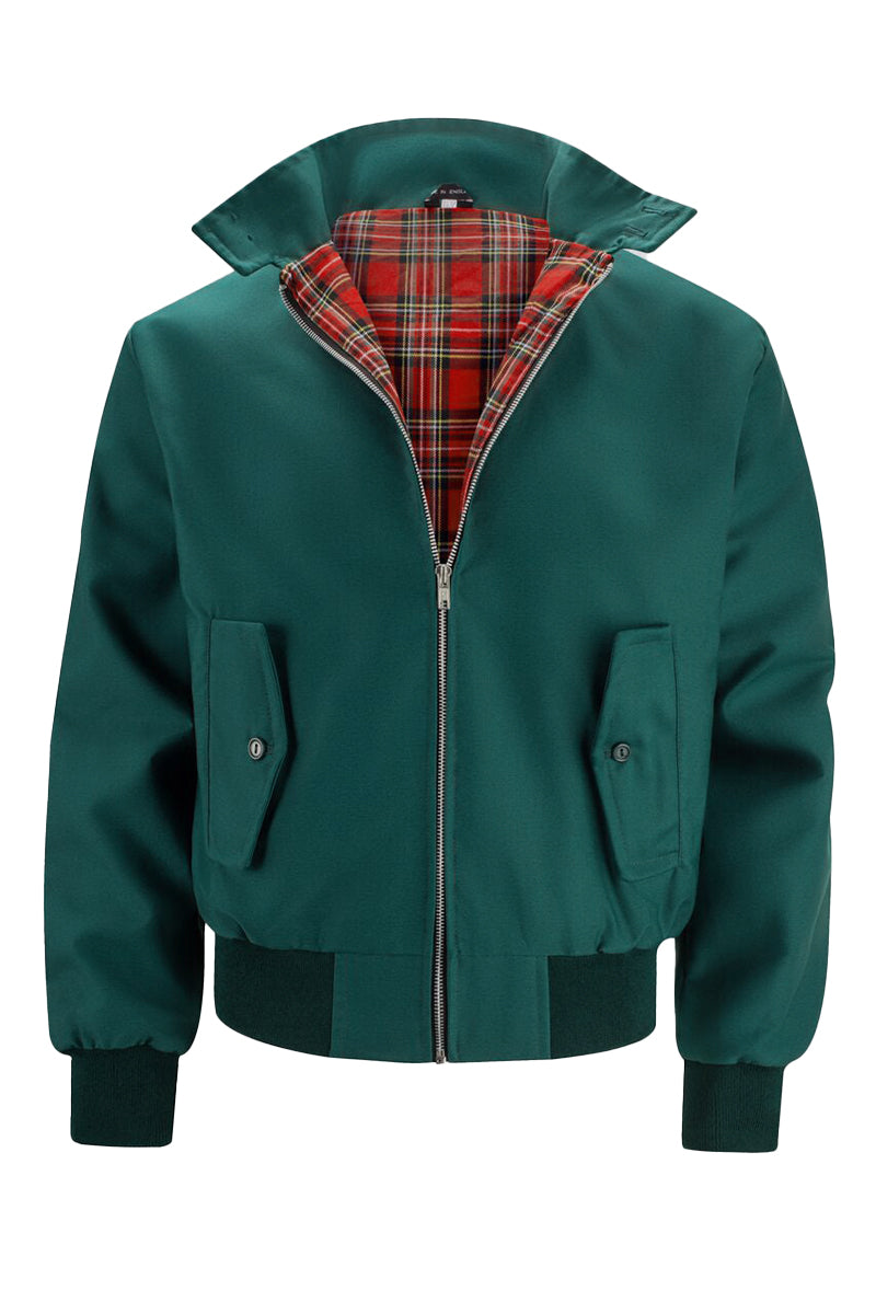 Hugo | Veste Harrington doublure tartan