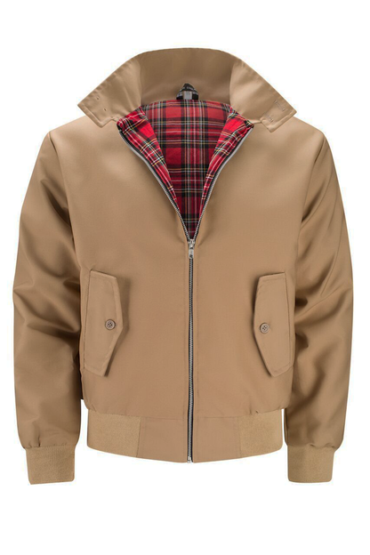 Hugo | Veste Harrington doublure tartan