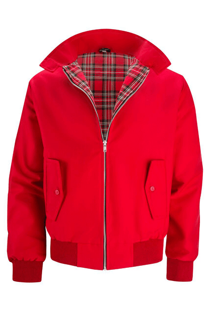 Hugo | Veste Harrington doublure tartan