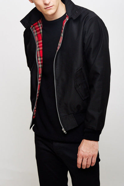 Hugo | Veste Harrington doublure tartan