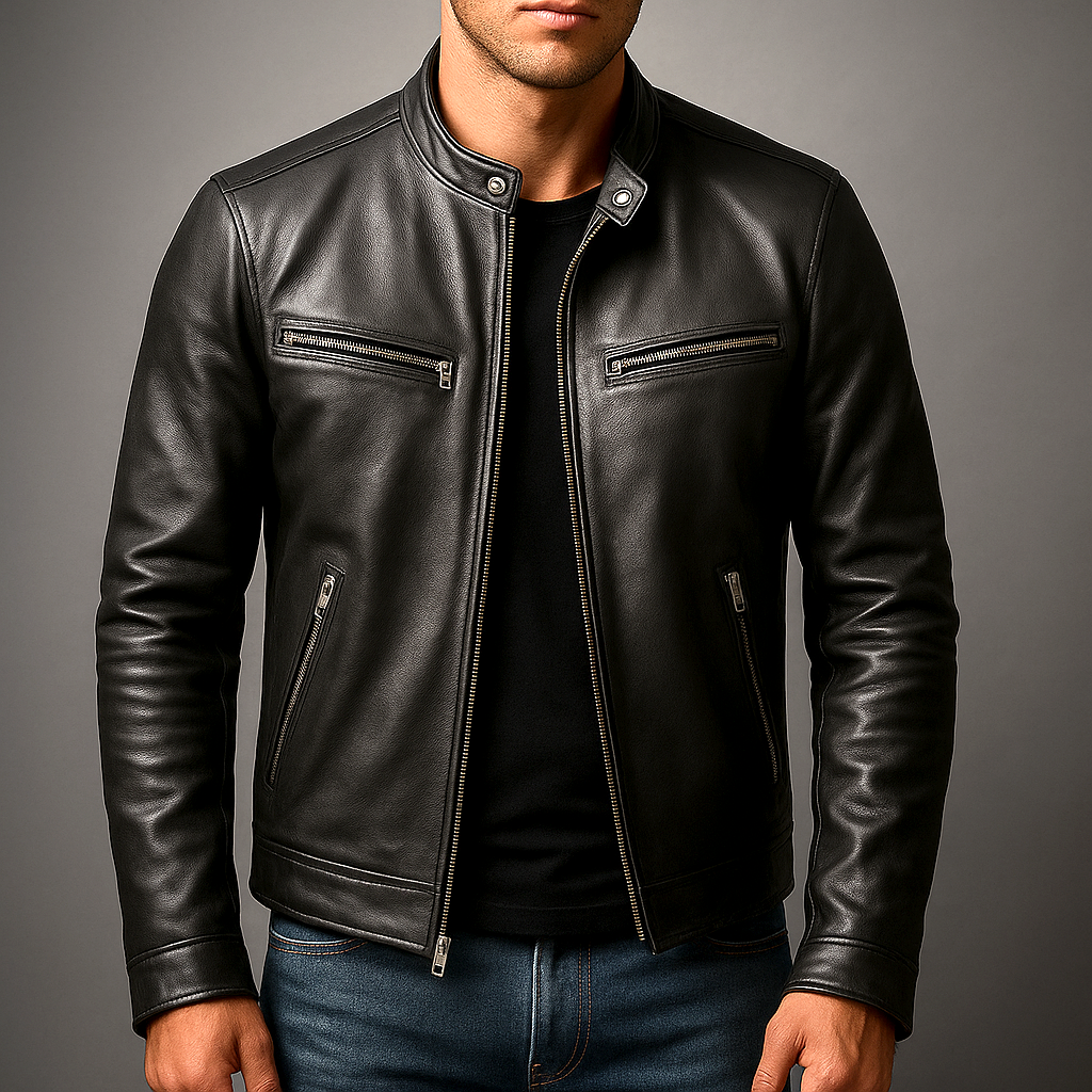 Guy | Blouson vintage effet cuir