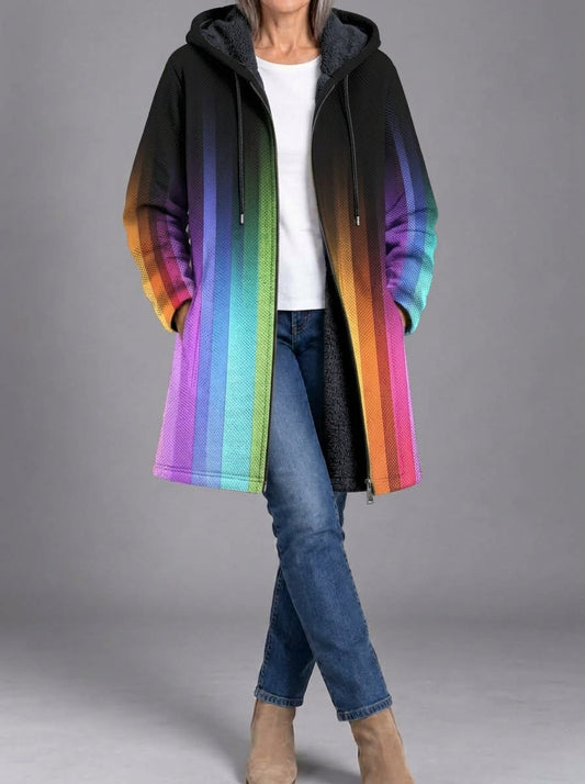 Oriane | Manteau en maille artistique