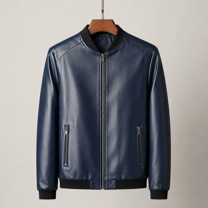 Dominique | Blouson bomber effet cuir
