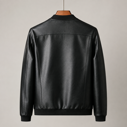 Dominique | Blouson bomber effet cuir