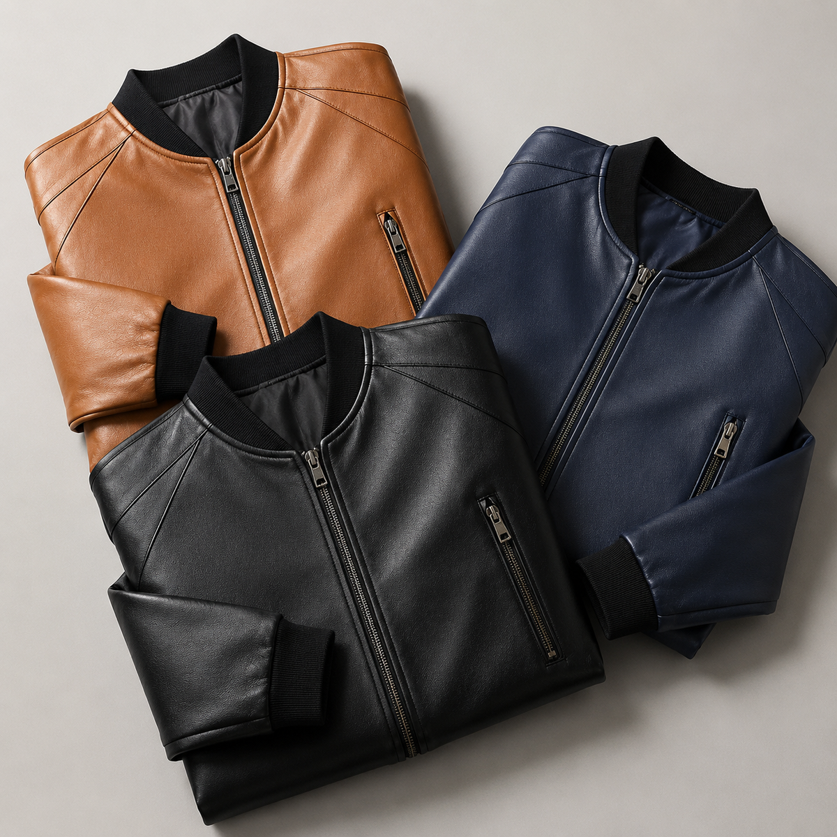 Dominique | Blouson bomber effet cuir