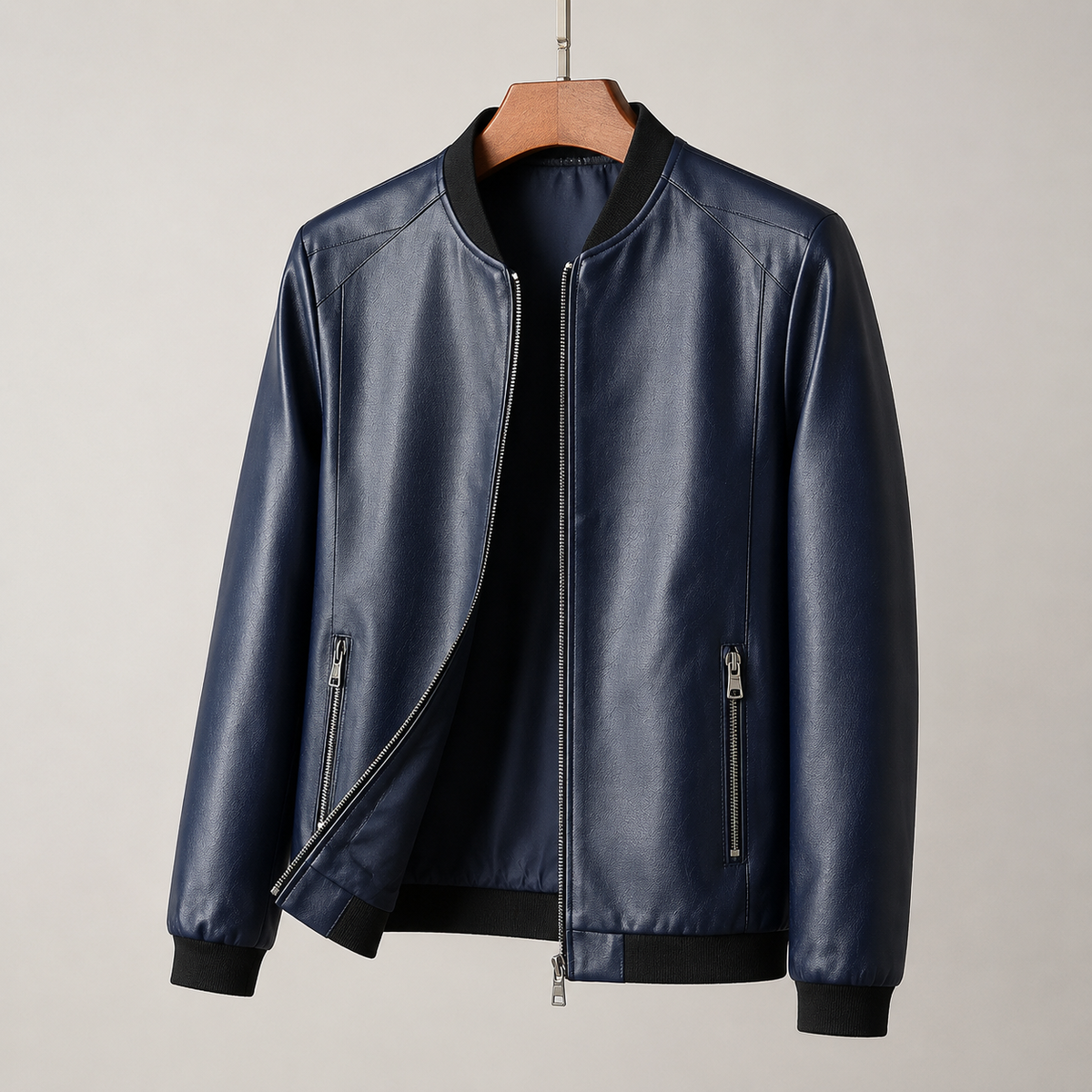 Dominique | Blouson bomber effet cuir