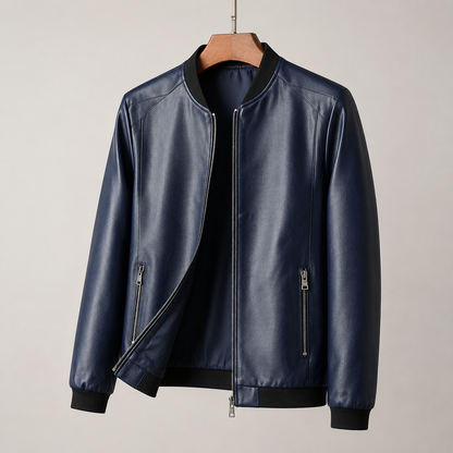 Dominique | Blouson bomber effet cuir