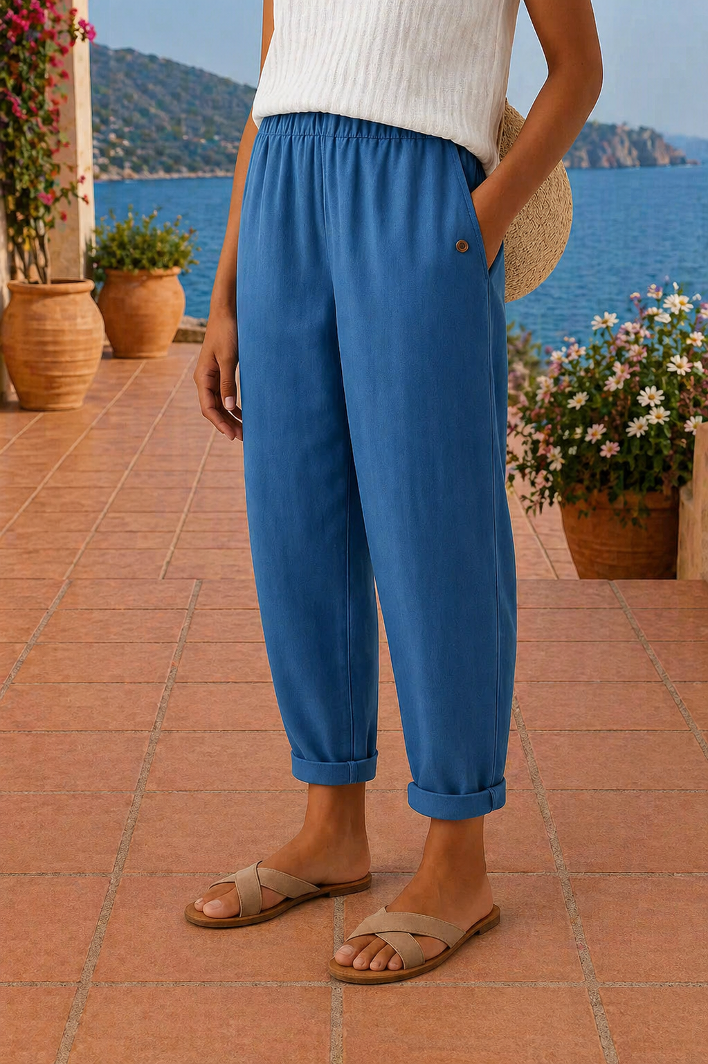 Maja | Pantalón de Lino Ligero™