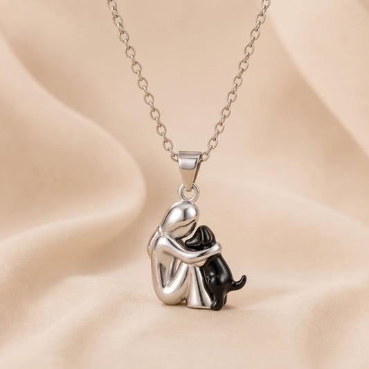 L'Étreinte Éternelle | Collier femme et chien