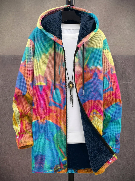 Joëlle | Manteau en maille artistique