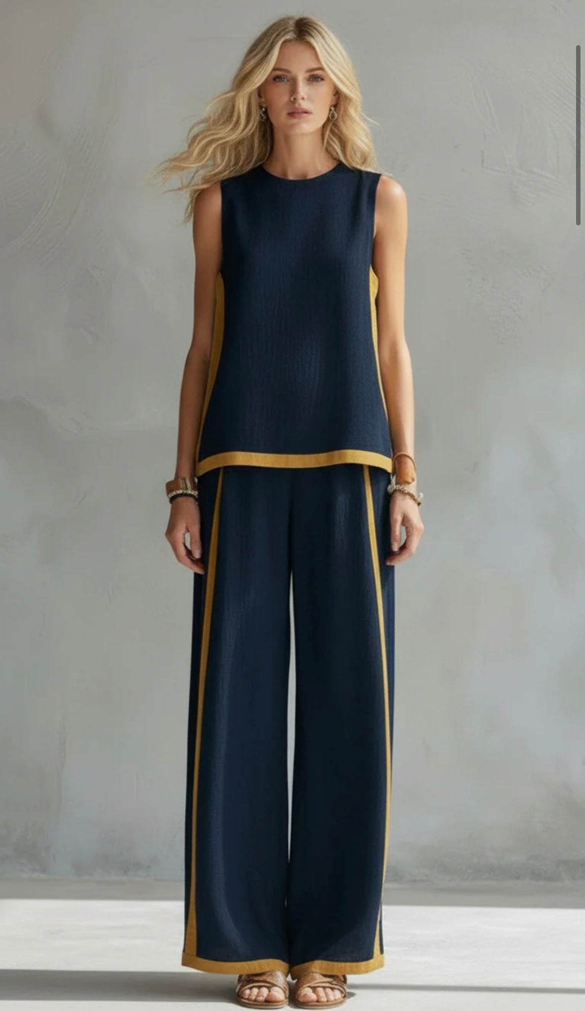 Leila | Conjunto Lino Elegante™