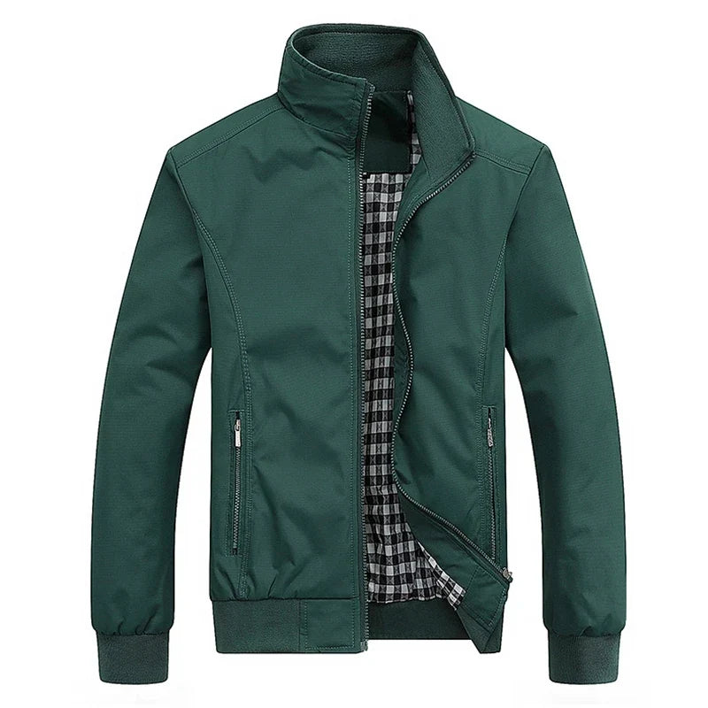 Édouard | Veste Harrington à col montant