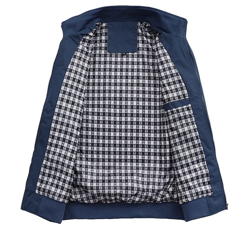 Édouard | Veste Harrington à col montant
