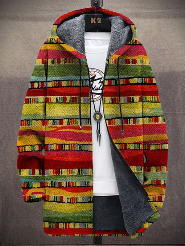 Hermine | Manteau en maille artistique