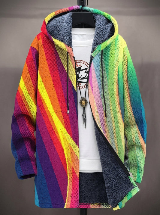 Clarence | Manteau en maille artistique