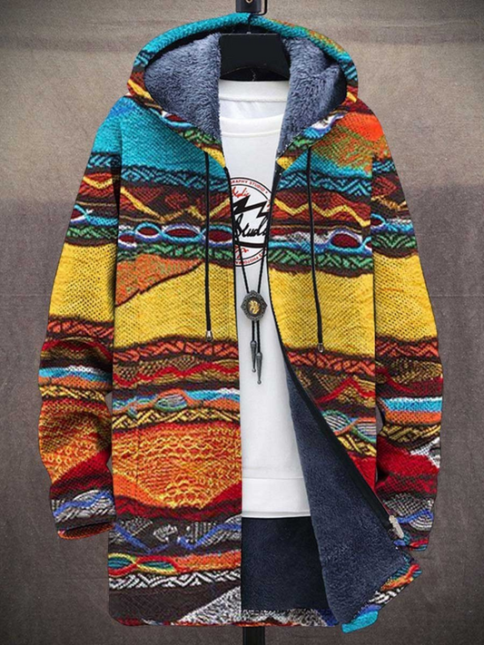 Bertille | Manteau en maille artistique