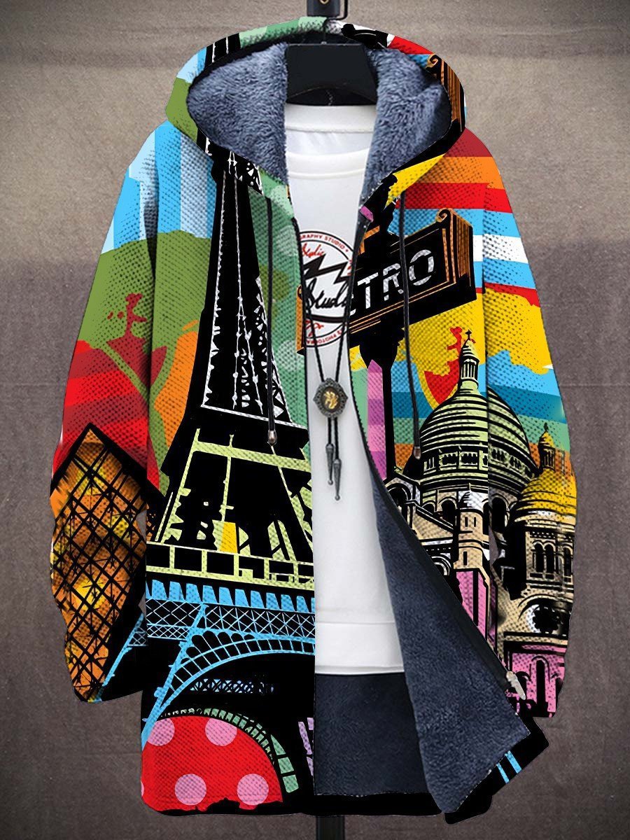 Morgane | Manteau en maille artistique
