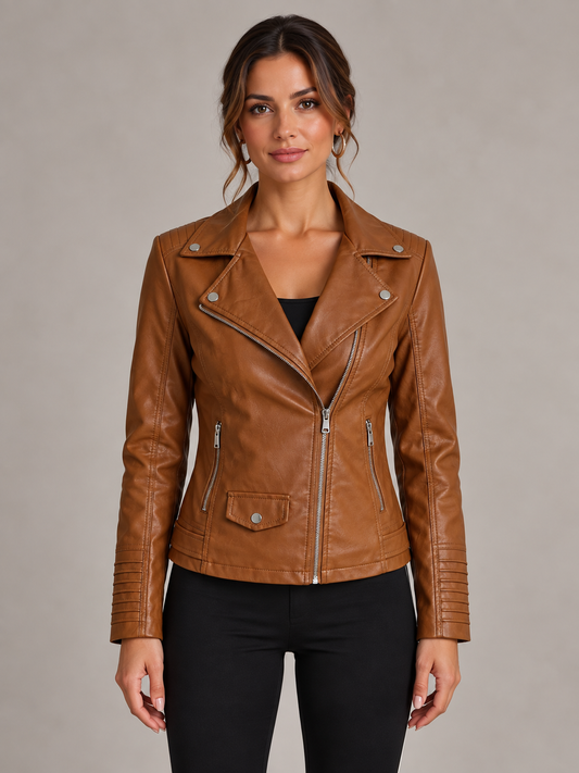 Marjorie | Veste en cuir résistante et élégante