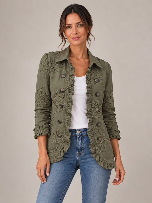 Frédérique | Veste brodée bohème
