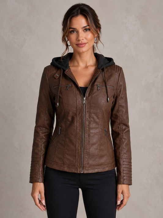 Simone | Veste en cuir résistante et élégante