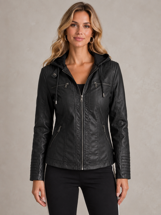 Murielle | Veste en cuir résistante et élégante