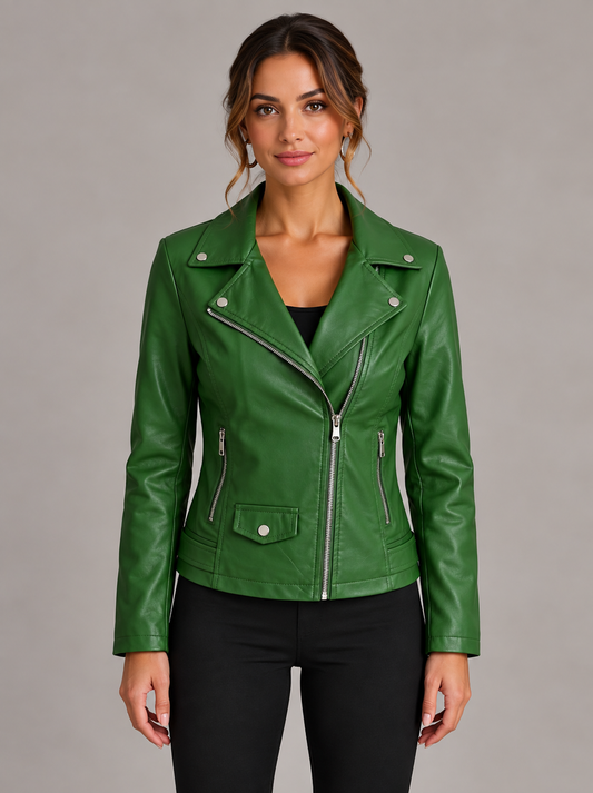 Jocelyne | Veste en cuir résistante et élégante