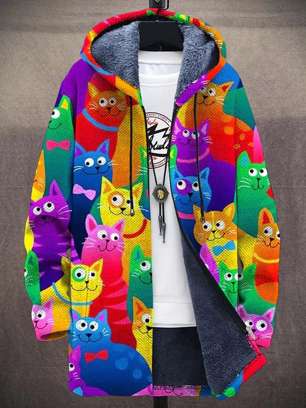 Ernestine | Manteau en maille artistique