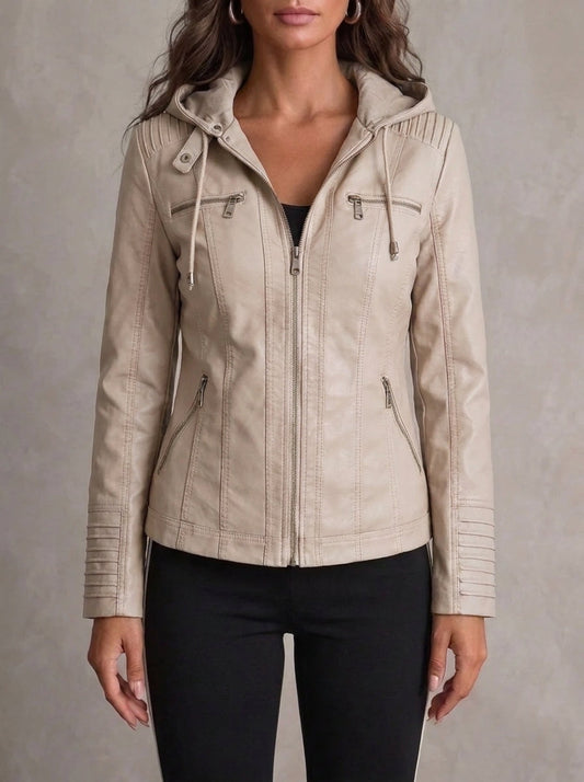 Chantal | Veste en cuir résistante et élégante