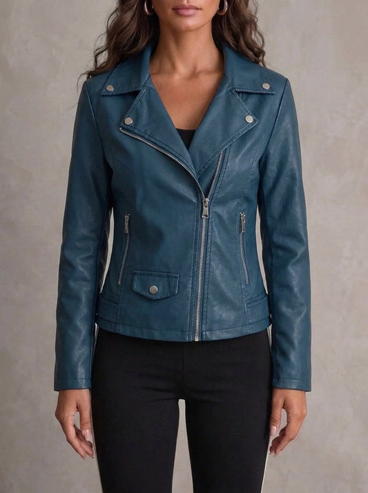 Nicole | Veste en cuir résistante et élégante