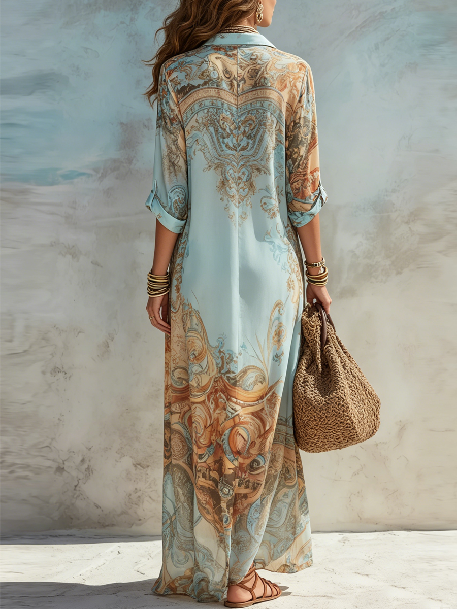 Lorna | Vestido Mediterráneo Exclusivo™