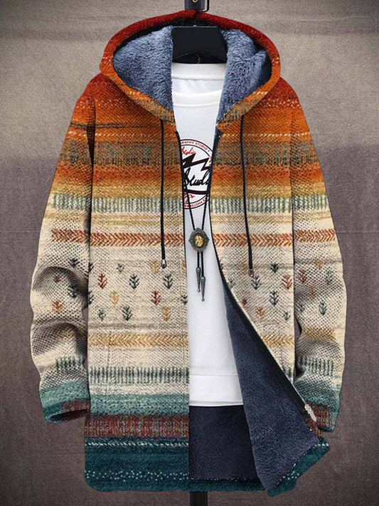 Géraldine | Manteau en maille artistique