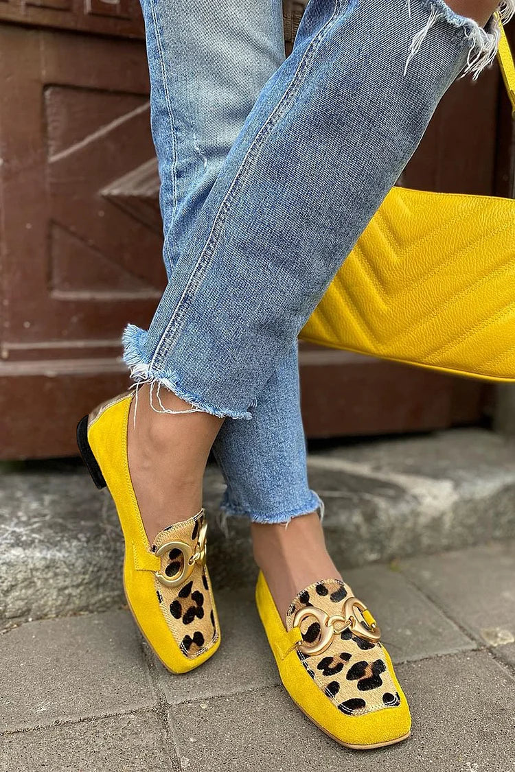 Apolline | Mocassins imprimé animalier