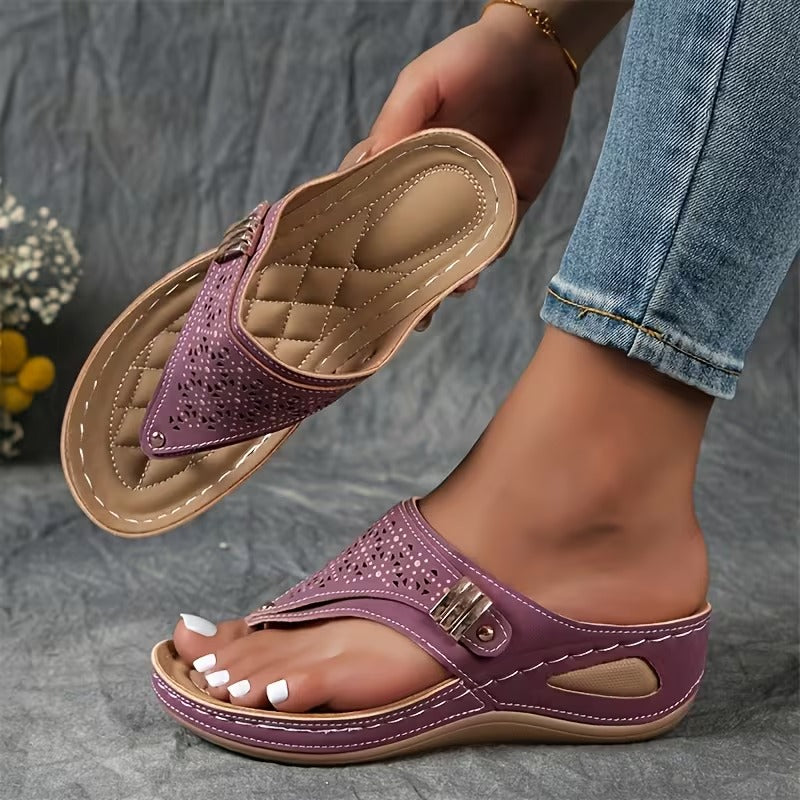 Giovanna | Sandalias con Cuña Cómodas y Estables™