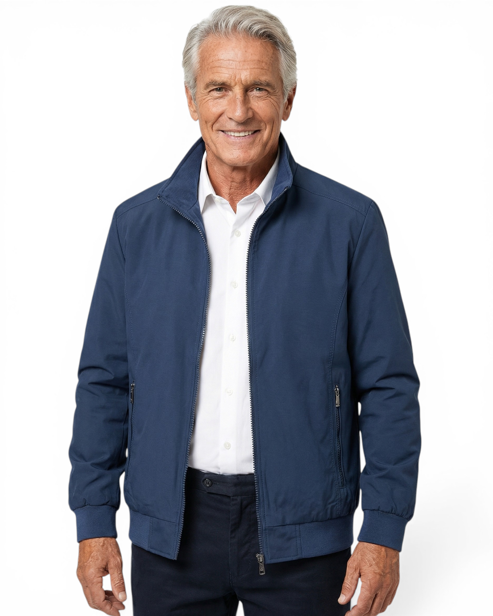 Édouard | Veste Harrington à col montant