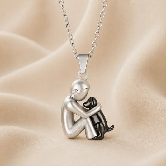 L'Étreinte Éternelle | Collier homme et chien